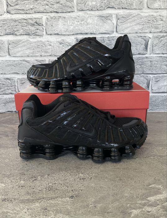 Кросівки Nike Shox TL "Triple Black" | Кросівки Найк Шокс ТЛ