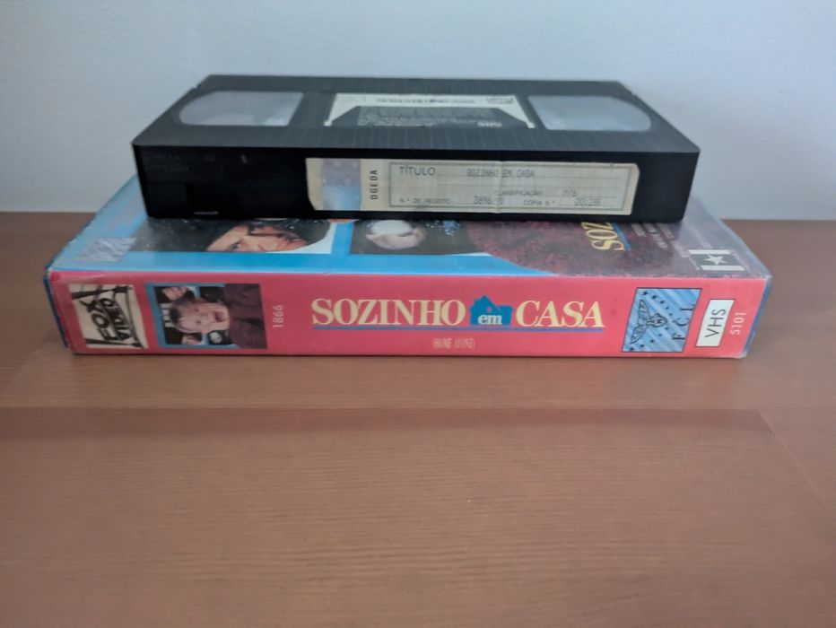 VHS " Sozinho em Casa " 1990 (Opt. Estado)