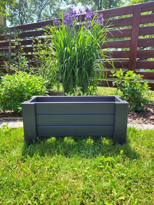 Ящик для квітів кашпо з дерева вазон дерев'яний