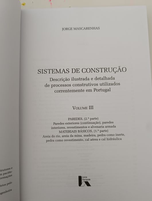 Sistemas de Construção III — Jorge Mascarenhas