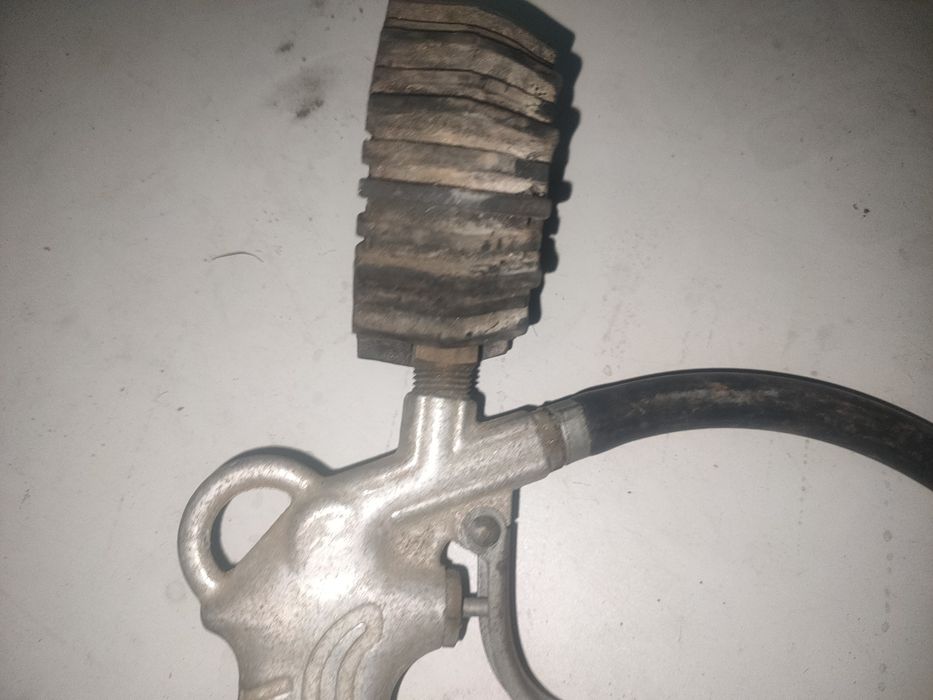 Pistola de ar comprimido manómetro