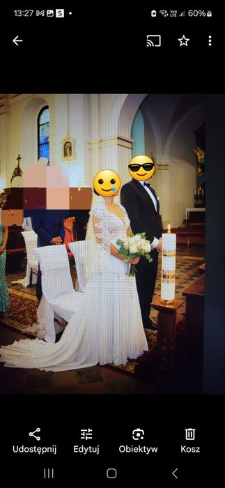 Suknia ślubna Benedetta gratis welon