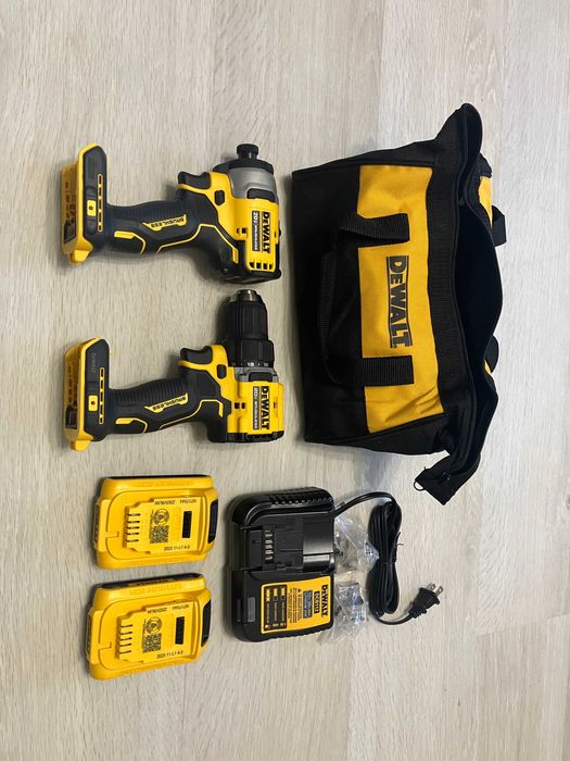 DeWalt шуруповерт + импакт  DCD794 DCF809 20V Brushless оригинал 2025