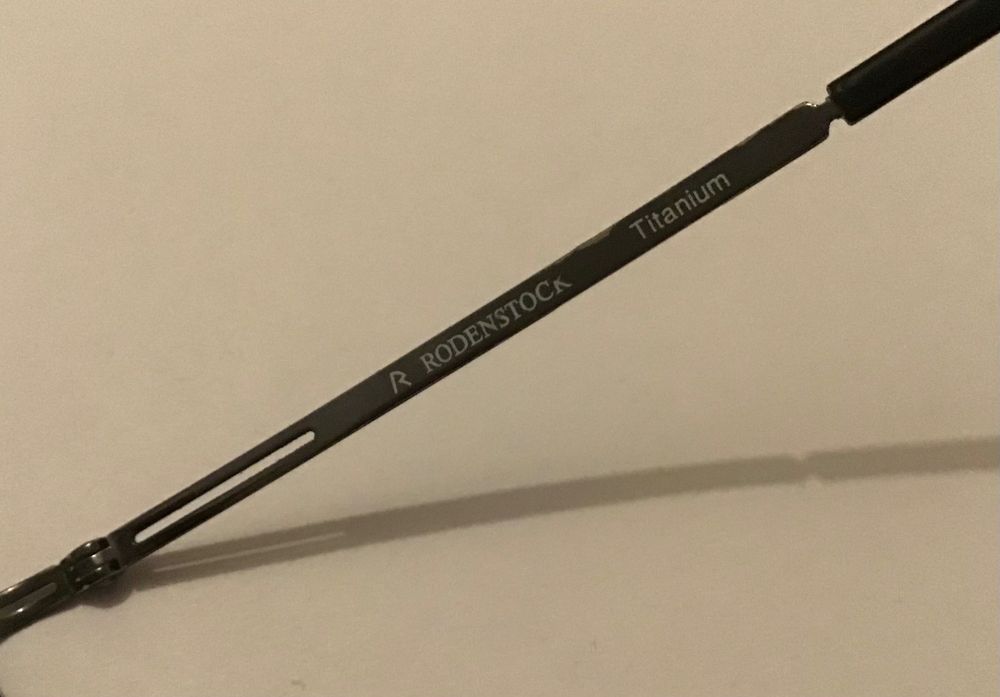 Armação de óculos R Rodenstock titanium