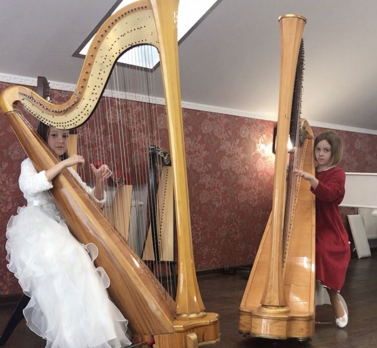 уроки музыки арфа