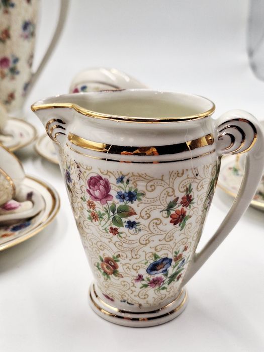 Serwis herbaciano-kawowy 6 osób Limoges Francja