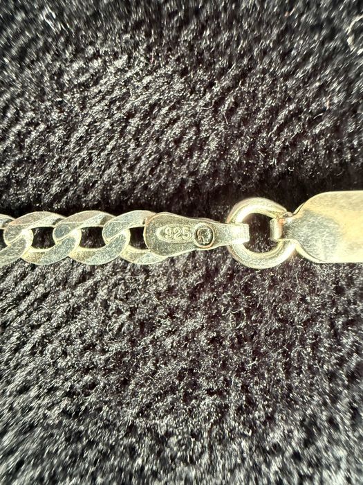 Srebrny Łańcuszek Pancerka 925 – 60cm / 8g