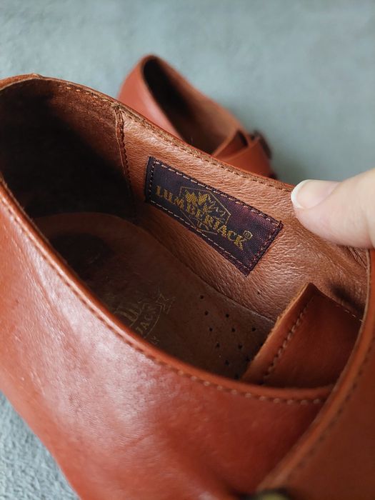 Черевики шкіряні Lumberjack Monk  40 р 26 см монкі, лофери, туфлі