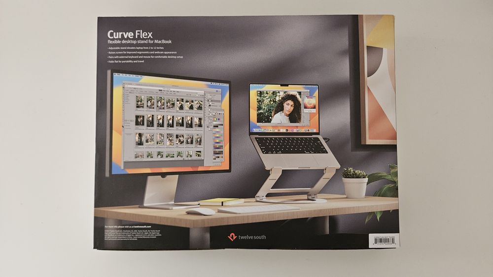 Suporte Curve Flex como novo, marca Twelve South, para computador port