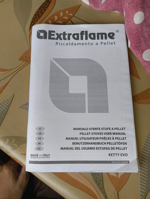 Salamandra Pellets Extraflame