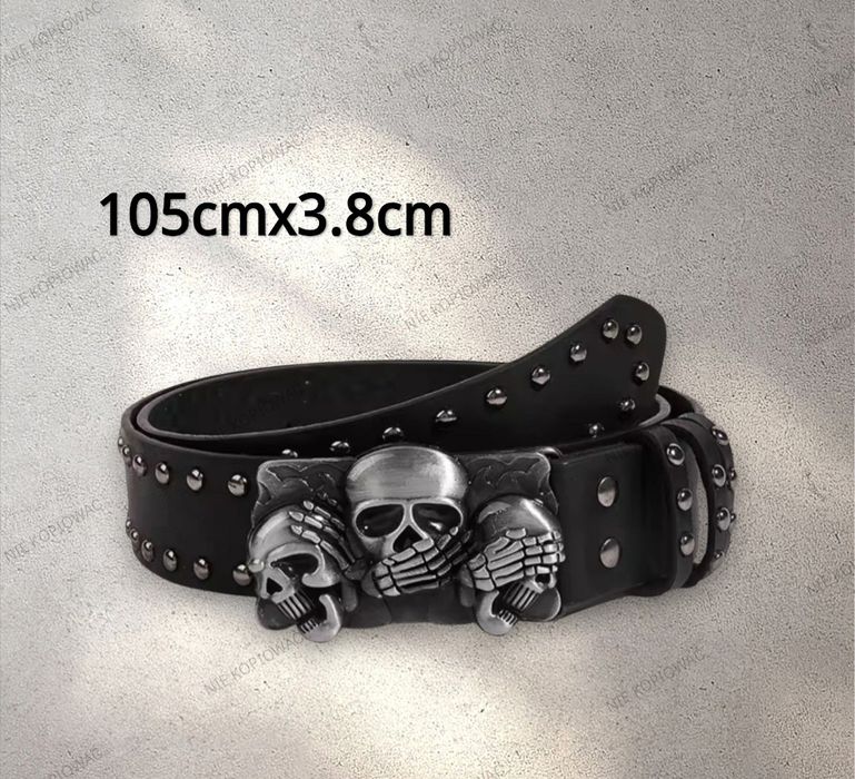 Pasek Punk Goth Nit