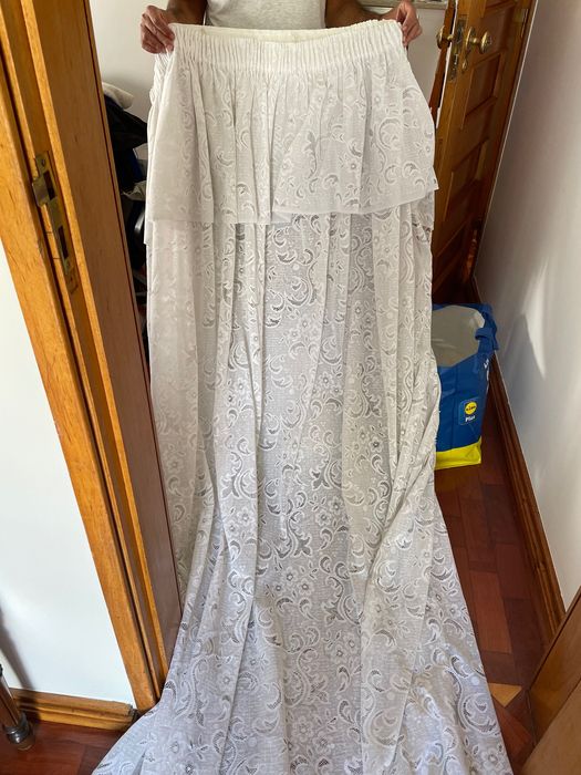 Cortinados brancos - vários