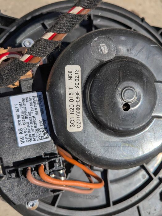 Корпус Пічки Печка Вентилятор Volkswagen Passat B6 B6 CC Моторчик