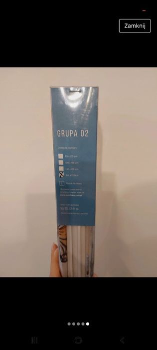 Roleta rzymska 160x170 Eurofirany