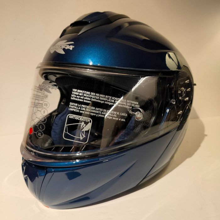 Capacete modular Kappa kv50 dupla homologação ECE + PJ mota scooter