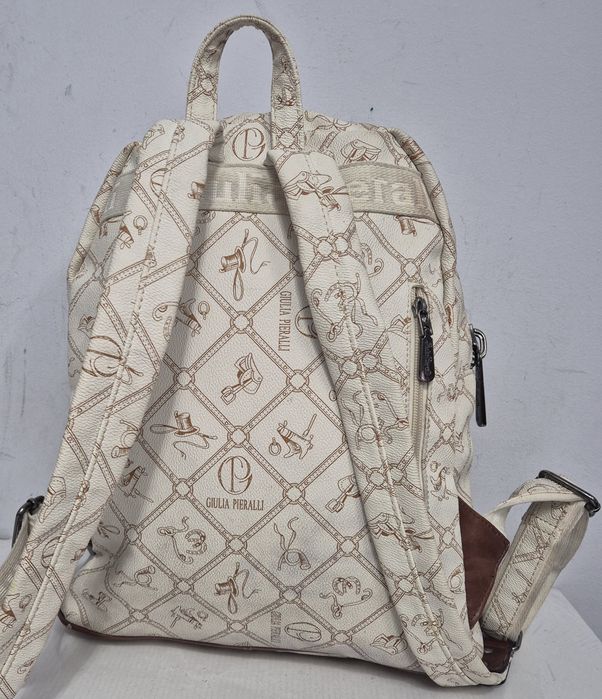 GIULIA PIERALLI plecak damski logowany