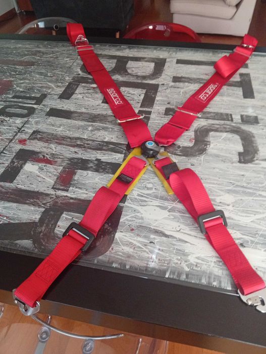Cinto Sparco Competição 4 pontos