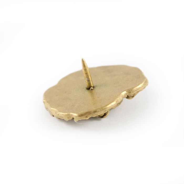 Bernardyn pin pozłocony w pudełku Art-Dog