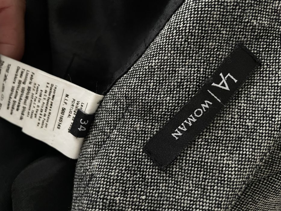 Saia curta cinza Lanidor 34