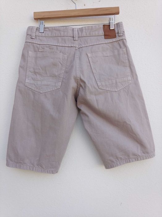 Calções Bege "MO Jeans" Homem