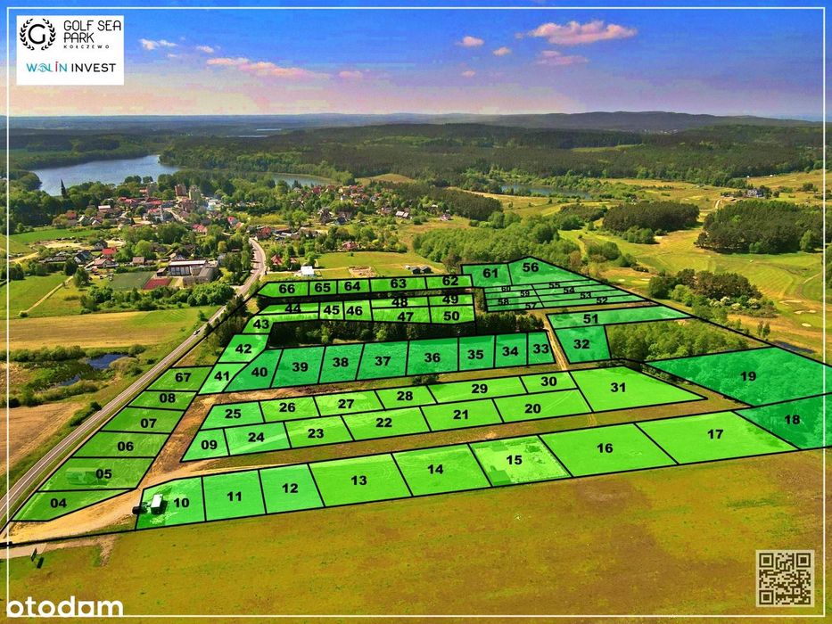 Działka budowlana w Kołczewie - blisko morza i pola golfowego