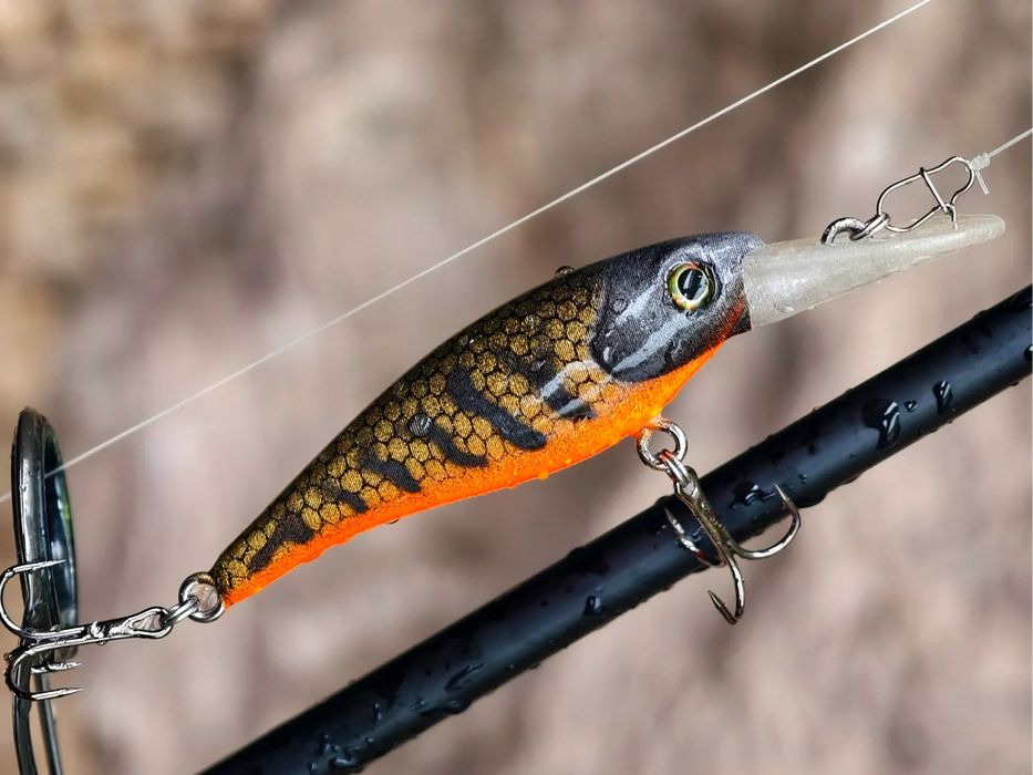 Isco de Pesca "Deep Diving Twitchbait"