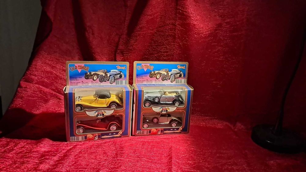 Miniaturas OLD TIMER – Hobby Dax – 2 Packs Vintage – Pull Back–Coleção