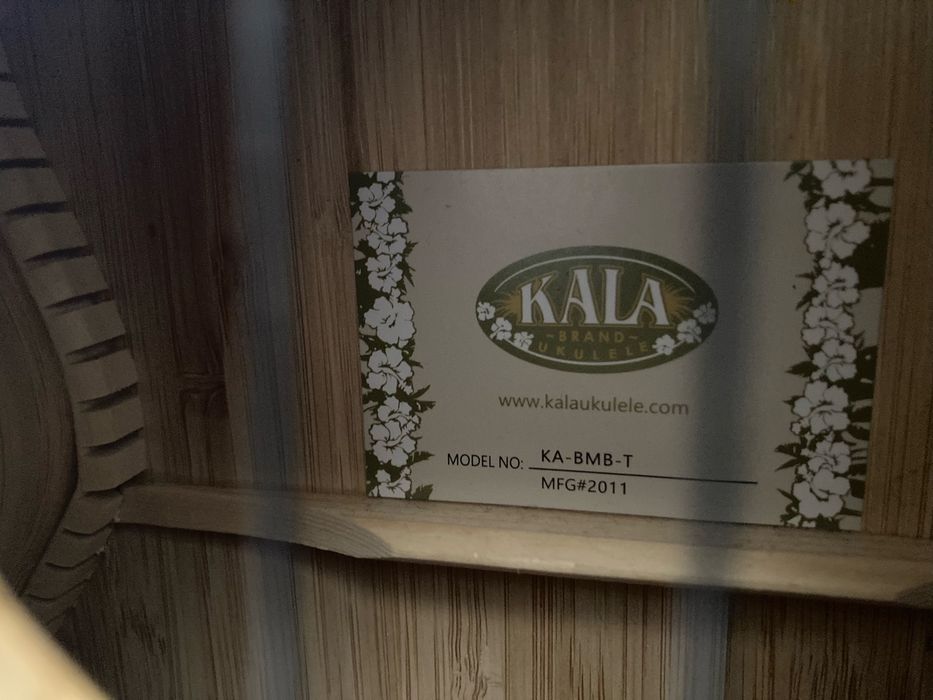 Kala Bamboo Series Ukulele Tenor Satin