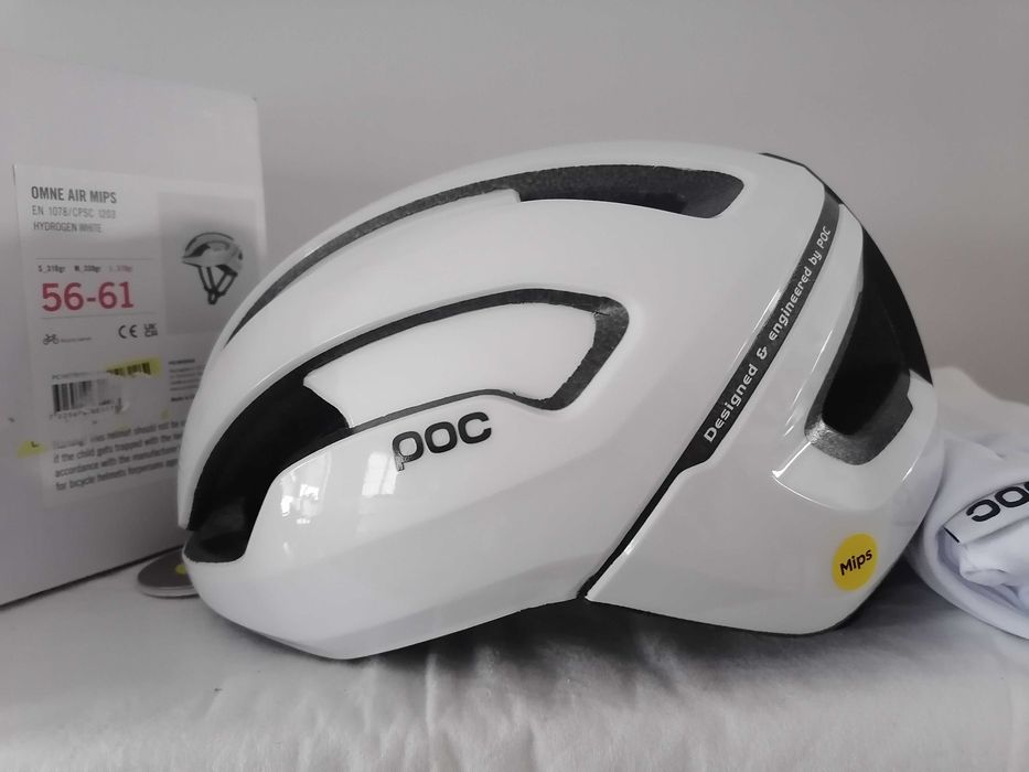 Kask rowerowy Poc Omne Air Mips Hydrogen White L 56-61cm