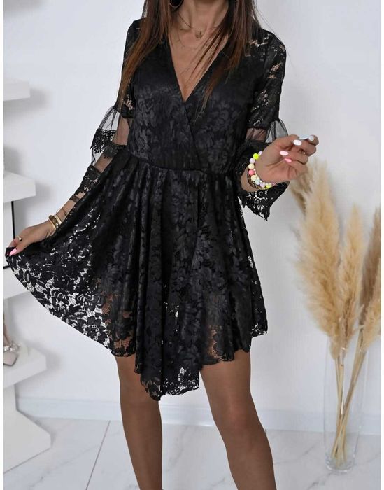 Kombinezon/sukienka koronkowa uni