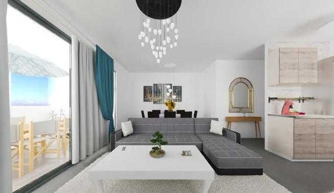 Огромный пентхаус на Кипре, Ларнака с дизайнерским ремонтом! Видовой!