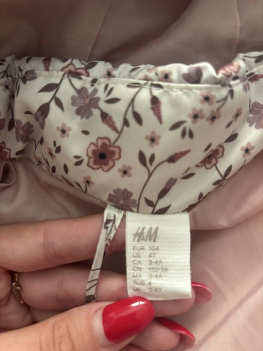 Куртка h&m для дівчинки