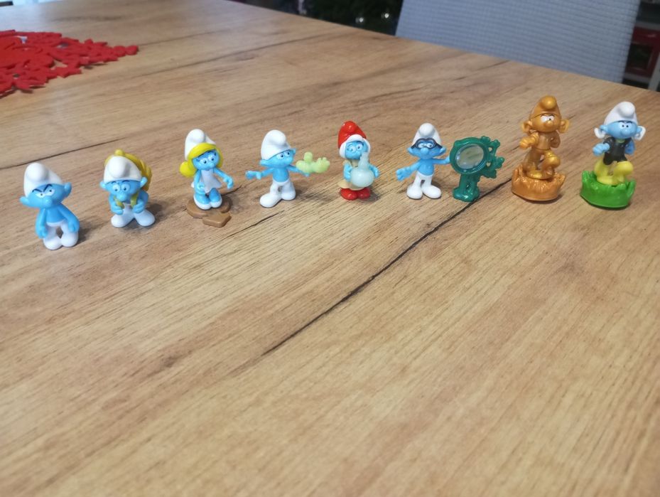 Figurki smerfy kolekcja