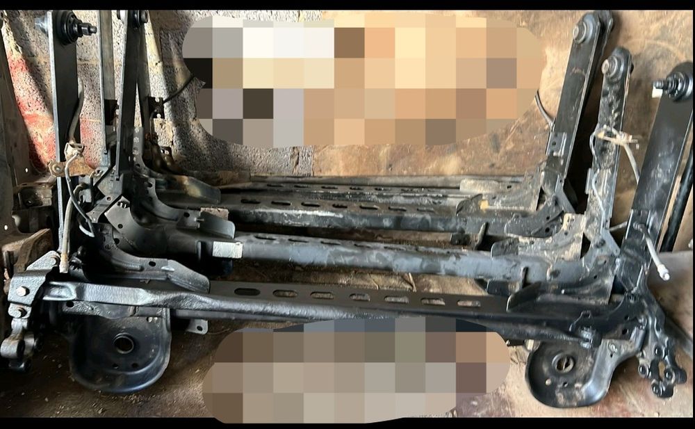 Задня балка Переробка 3 на 2 Renault Reno Trafic Opel Vivaro 1.61.92.0