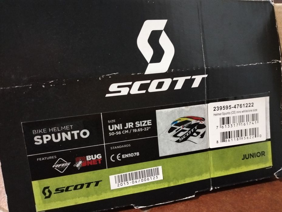 Capacete bicicleta Scott (criança)