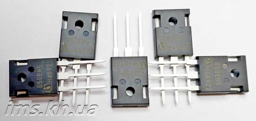 Транзистори польові мосфети біполярні IGBT потужні та smd