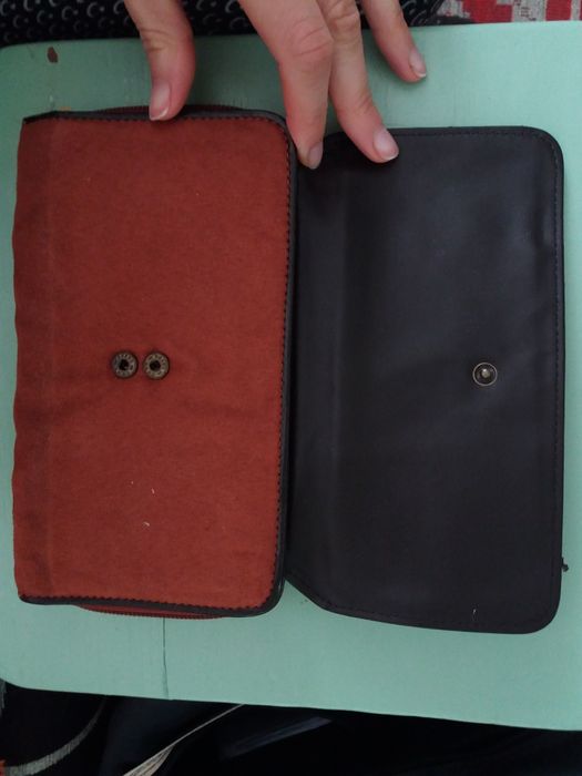 Carteira castanha grande