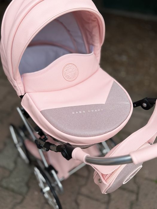 Wozek lalkowy Classic Glitter Premium dla lalek