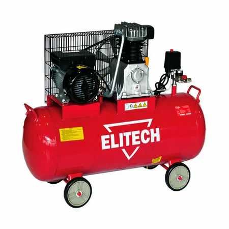 Компресор повітряний ELITECH 100л 3.2кВт 10атм 440л/хв компрессор PL