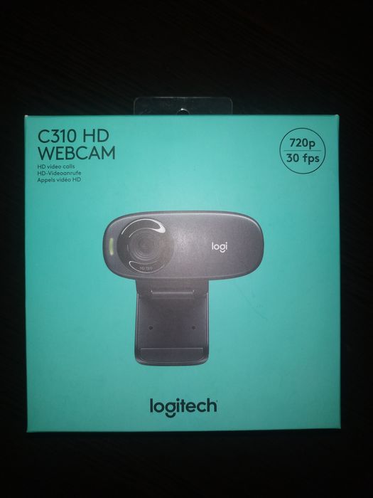 Новая Вебкамера Logitech C310 HD 720p, 30 fps