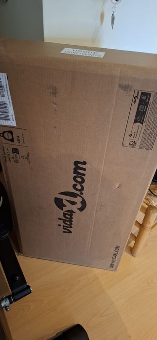 Mesa de centro sala branco brilhante NOVA