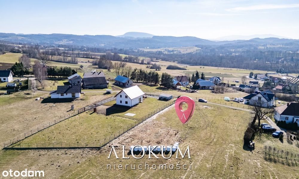 Widokowa Działka Boczów Panorama Beskidów