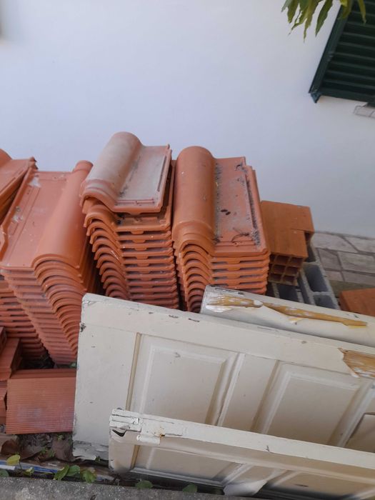 telhas em excelente estado