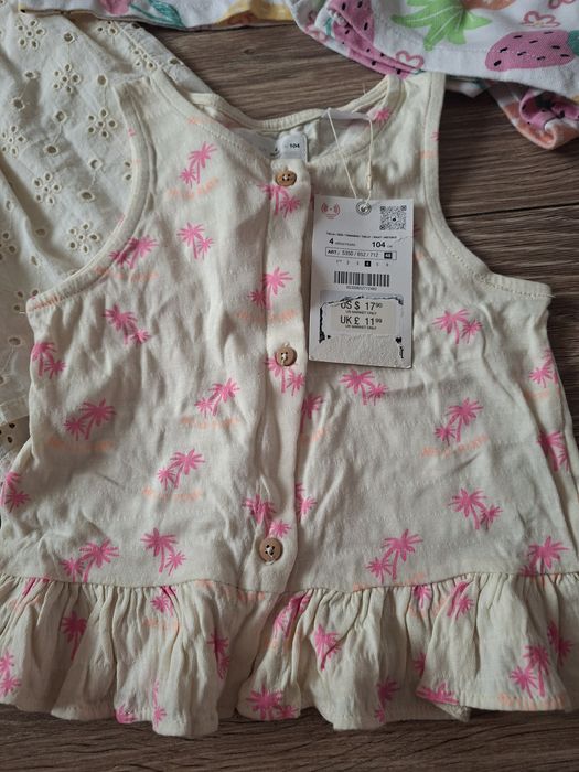 Paka ciuchów z Zary rozm. 98/104