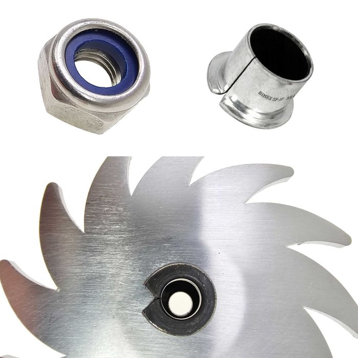 Kołowrotek do grilla nierdzewny korbka łożyska z brązu wysoka jakość