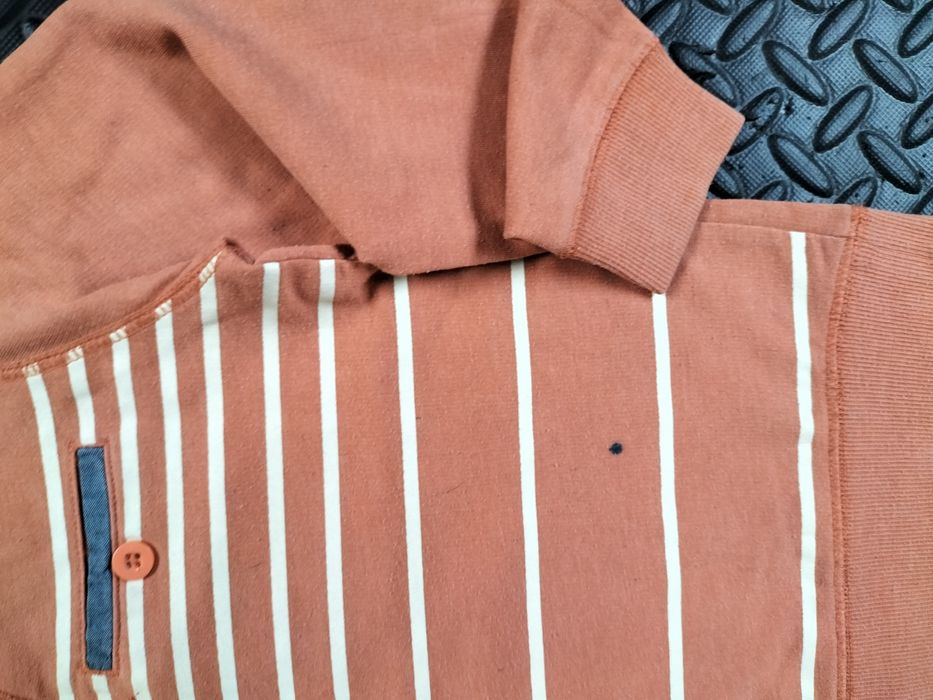 Chłopięca bluza bez kaptura w paski F&F rozmiar 116