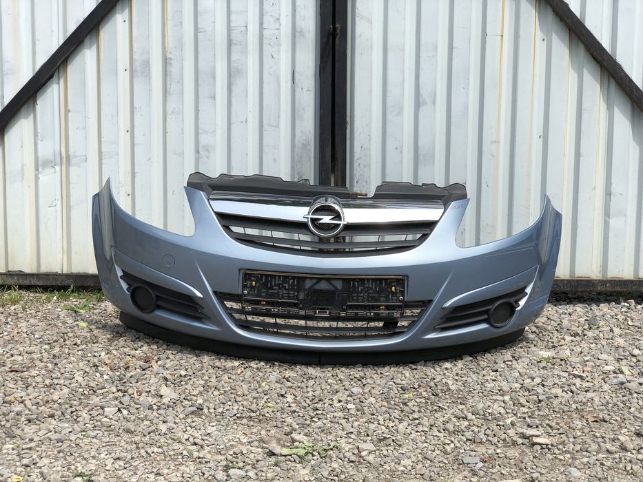 Бампер передній взборі Opel Corsa D 06-10р. Опель Корса Ц z21c