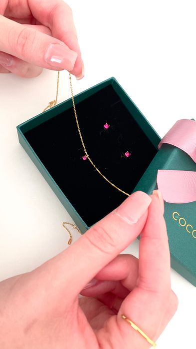 Conjunto em prata s925