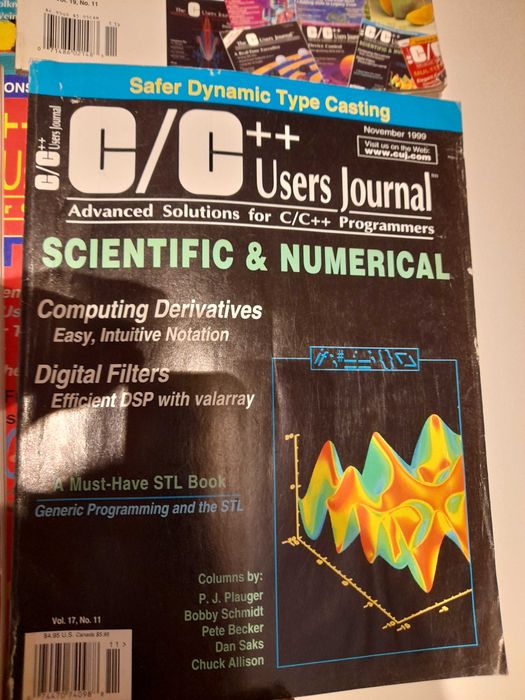 Livros programação C++ e C/C++ Users Journal