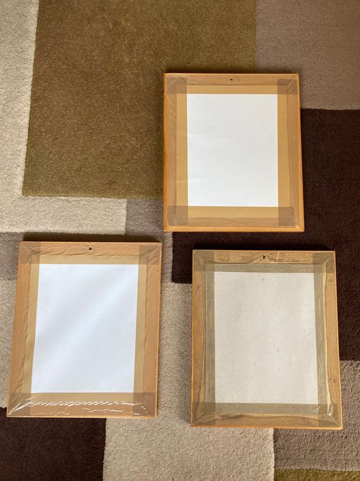 Haft krzyżykowy 3 obrazy